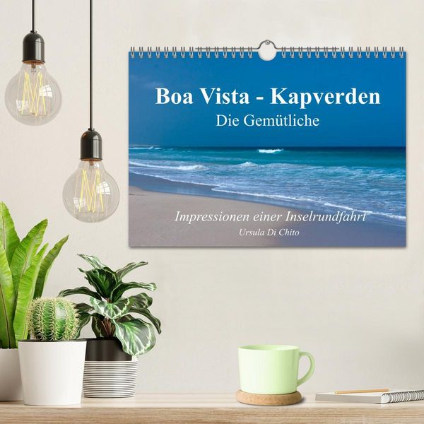 Produktbild: Boa Vista - Kapverden. Die Gem&uuml;tliche (Wandkalender 2026 DIN A4 quer), CALVENDO Monatskalender