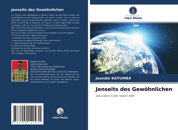 Jenseits des Gewöhnlichen, Taschenbuch von Jeandie Kayumba, Verlag Unser Wissen, 9786204149431