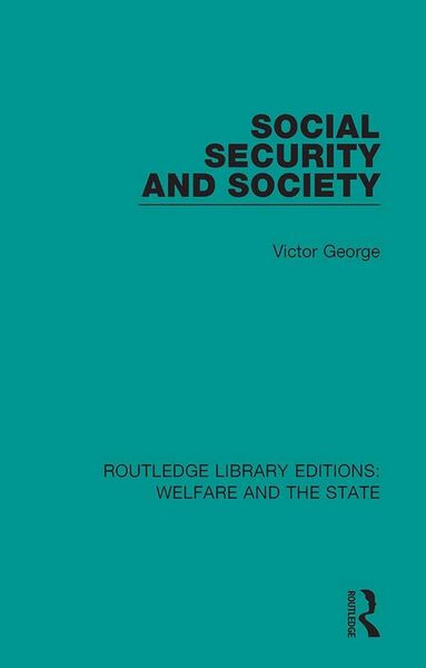 Produktbild: Social Security and Society