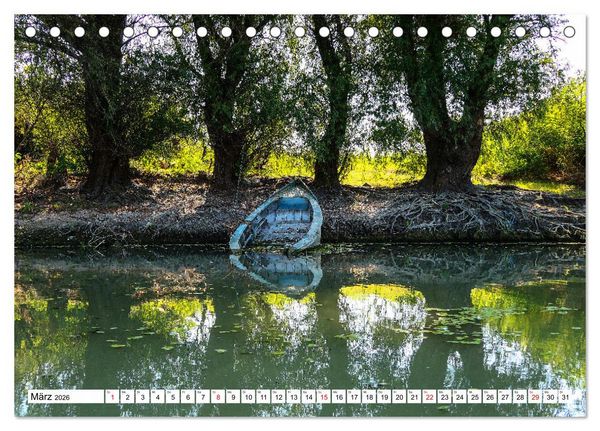 Produktbild: Rund um das Donaudelta (Tischkalender 2026 DIN A5 quer), CALVENDO Monatskalender