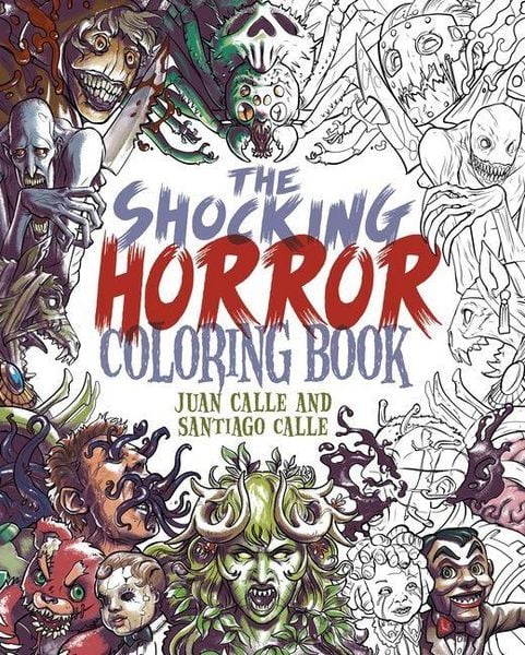 Produktbild: The Shocking Horror Coloring Book