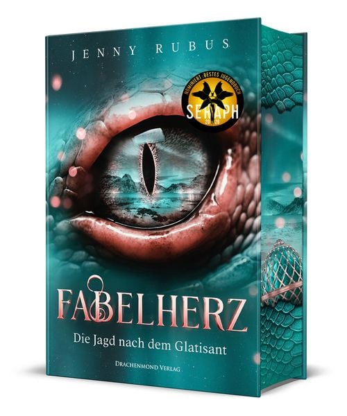 Fabelherz - Die Jagd nach dem Glatisant, Gebundene Ausgabe von Jenny Rubus, Drachenmond Verlag GmbH, 9783691300468