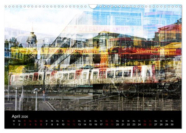 Produktbild: Hamburg-Art (Wandkalender 2026 DIN A3 quer), CALVENDO Monatskalender
