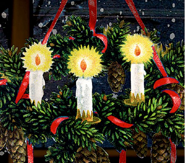 Produktbild: Kaminzimmer, A4 Wand-Adventskalender (Behr)