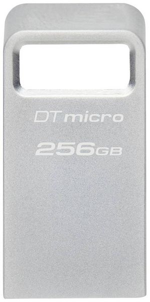 Produktbild: Kingston DataTraveler Micro USB-Stick Retail 256GB Silber DTMC3G2/256GB USB-A (USB 3.2 Gen 1)