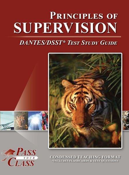 Produktbild: Principles of Supervision DANTES / DSST Test Study Guide
