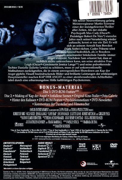 Produktbild: Kap der Angst [2 DVDs]