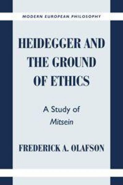 Produktbild: Heidegger and the Ground of Ethics