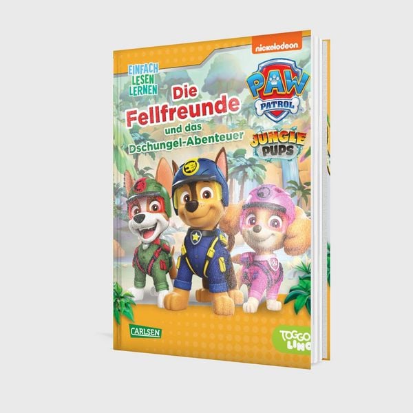 Produktbild: PAW Patrol Erstlesebuch: Die Fellfreunde und das Dschungel-Abenteuer