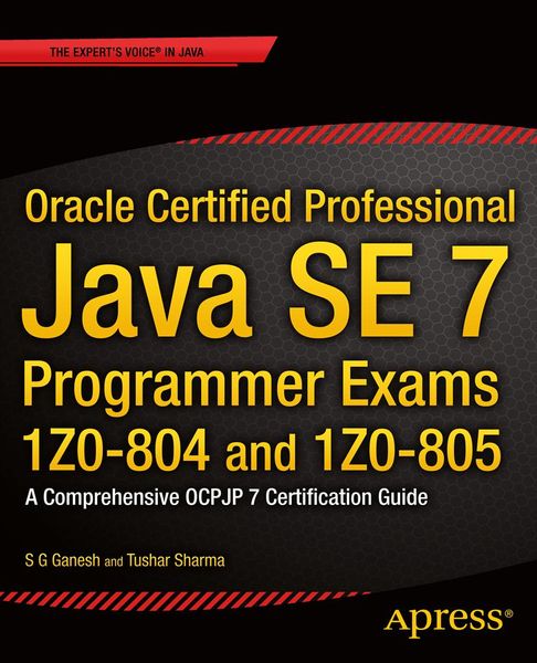 Produktbild: Oracle Certified Professional Java SE 7 Programmer Exams 1Z0-804 and 1Z0-805