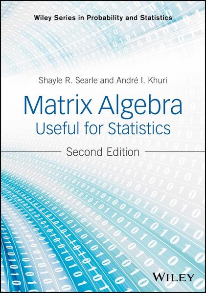 Produktbild: Matrix Algebra Useful for Statistics