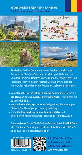 Produktbild: Entdeckertouren mit dem Wohnmobil Rum&auml;nien