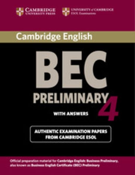 Produktbild: Cambridge BEC Preliminary 4