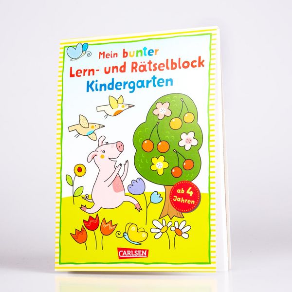 Produktbild: Mein bunter Lern- und R&auml;tselblock: Kindergarten