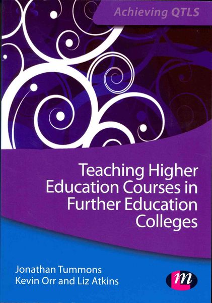 Produktbild: Teaching Higher Education Courses in Further Education Colleges