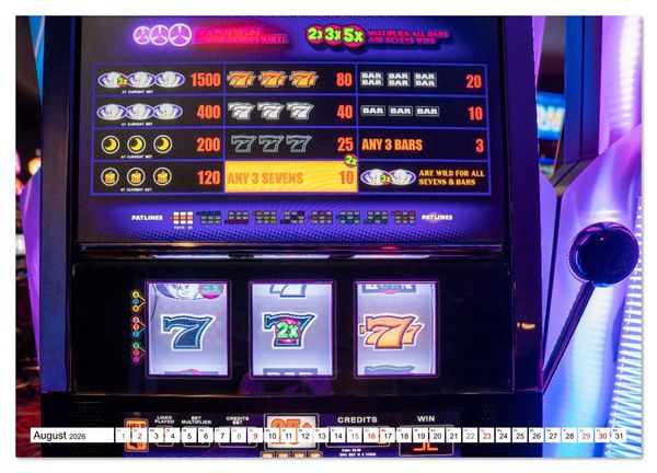Produktbild: Las Vegas Nightlife - Neonlichter, Casinos und unvergessliche N&auml;chte (hochwertiger Premium Wandkalender 2026 DIN A2 quer), Kunstdruck in Hochglanz