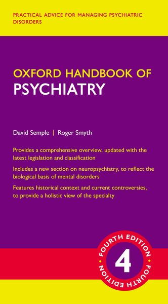Produktbild: Oxford Handbook of Psychiatry