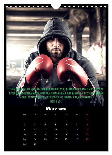 Produktbild: Der Bibelkalender - mit Gottes Wort durchs Jahr (Wandkalender 2026 DIN A4 hoch), CALVENDO Monatskalender