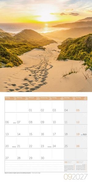 Produktbild: Traumpfade Kalender 2027 - 30x30 - Art12