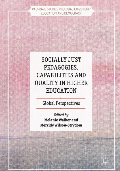 Produktbild: Socially Just Pedagogies, Capabilities and Quality in Higher Education
