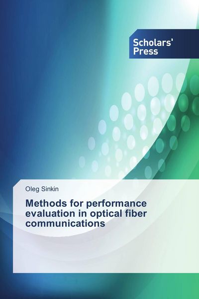 Produktbild: Methods for performance evaluation in optical fiber communications