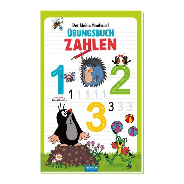 Produktbild: Tr&ouml;tsch Der kleine Maulwurf &Uuml;bungsbuch Zahlen