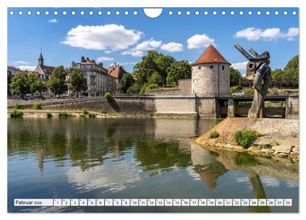 Produktbild: Frankreich - Besan&ccedil;on (Wandkalender 2026 DIN A4 quer), CALVENDO Monatskalender