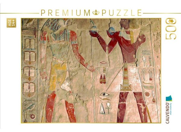 CALVENDO Puzzle Theben | 500 Teile Lege-Größe 48 × 36 cm Foto-Puzzle für Erwachsene