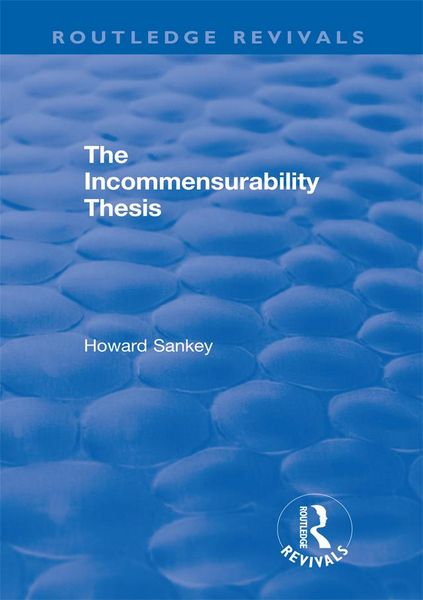Produktbild: The Incommensurability Thesis