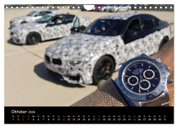 Produktbild: Watch Wristshots Worldwide (Wandkalender 2026 DIN A4 quer), CALVENDO Monatskalender