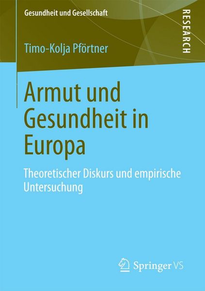 Produktbild: Armut und Gesundheit in Europa