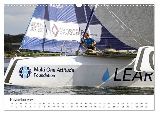 Produktbild: Gigantische Segel-Trimarane (Wandkalender 2027 DIN A3 quer), CALVENDO Monatskalender