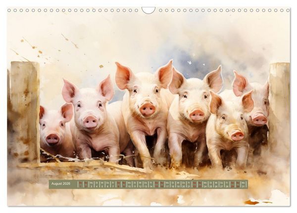 Produktbild: 365 Tage auf dem Land (Wandkalender 2026 DIN A3 quer), CALVENDO Monatskalender