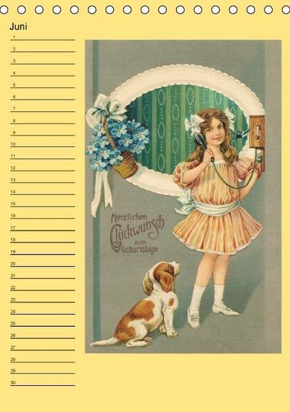 Produktbild: Gl&uuml;ckw&uuml;nsche von anno dazumal (Tischkalender immerw&auml;hrend DIN A5 hoch)