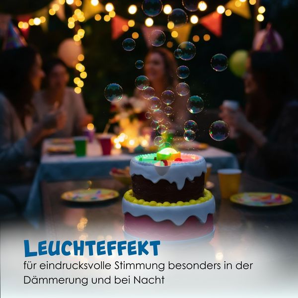 Produktbild: alldoro - Seifenblasenmaschine Torte