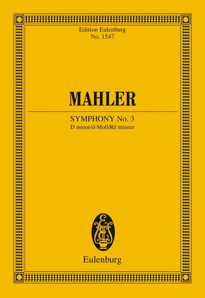 Produktbild: Symphony No. 3 D minor