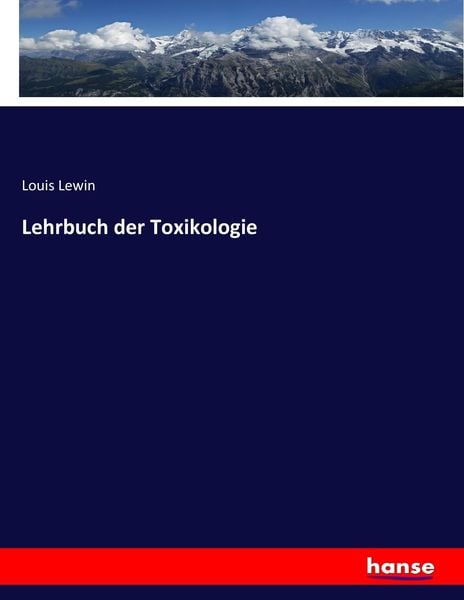 Produktbild: Lehrbuch der Toxikologie