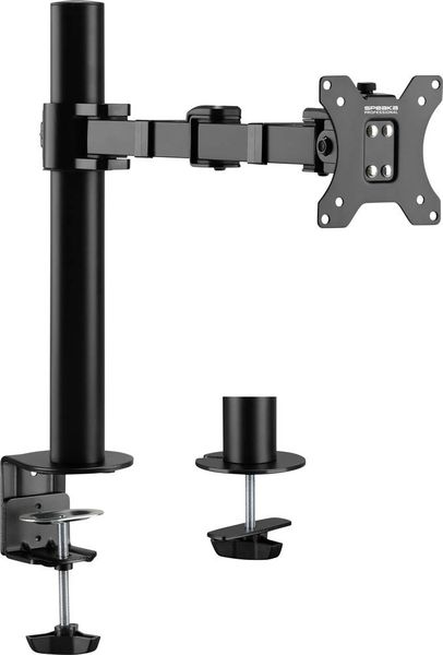 Produktbild: SpeaKa Professional Monitorhalterung SP-MM-210 1 Display(s) 43,2 cm (17") - 81,3 cm (32") Schwarz H&ouml;henverstellbar, Neigbar, Schwenkbar, Drehbar