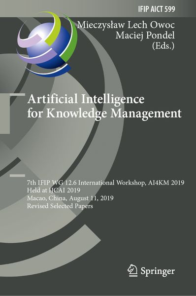 Produktbild: Artificial Intelligence for Knowledge Management