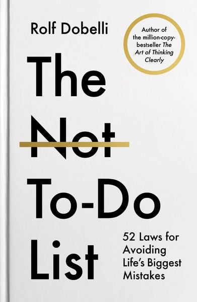 Produktbild: The Not-To-Do List