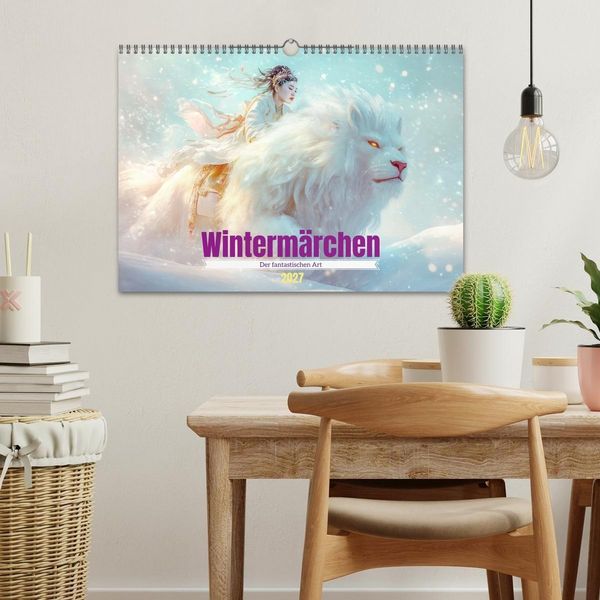 Produktbild: Winterm&auml;rchen - Der fantastischen Art (Wandkalender 2027 DIN A3 quer), CALVENDO Monatskalender