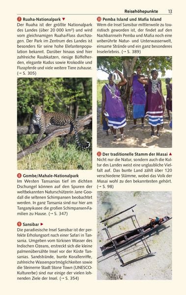Produktbild: TRESCHER Reisef&uuml;hrer Tansania und Sansibar