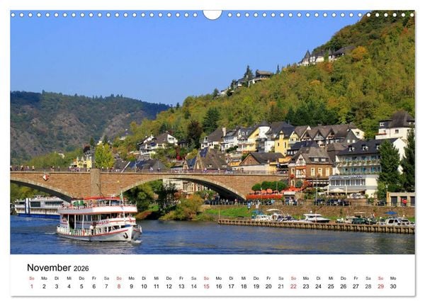 Produktbild: Cochem - Eine Perle an der Mosel (Wandkalender 2026 DIN A3 quer), CALVENDO Monatskalender