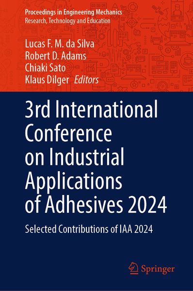 Produktbild: 3rd International Conference on Industrial Applications of Adhesives 2024