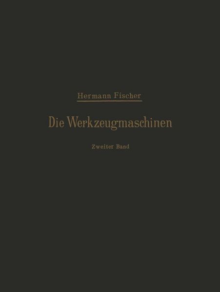 Produktbild: Die Werkzeugmaschinen