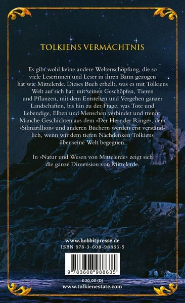 Produktbild: Natur und Wesen von Mittelerde