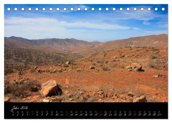 Produktbild: Fuerteventura (Tischkalender 2026 DIN A5 quer), CALVENDO Monatskalender