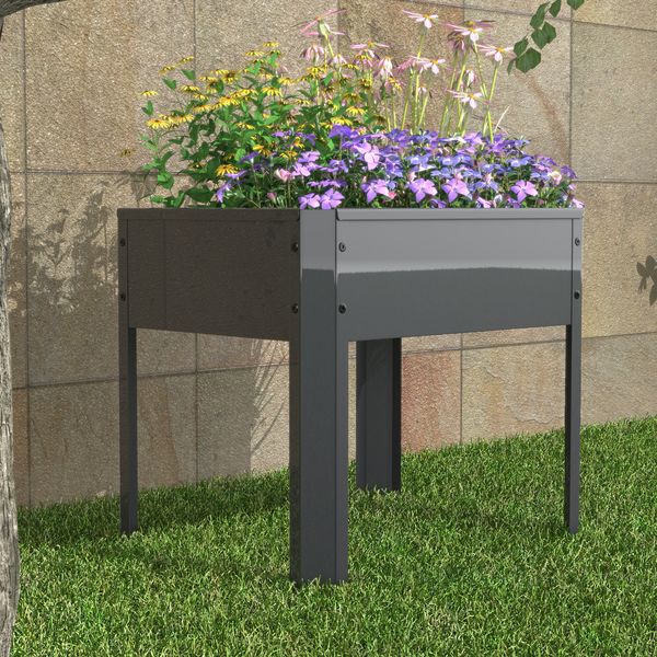Produktbild: Metall Beet Pflanzkasten Hochbeet 50x40 Balora M