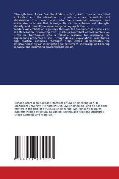 Produktbild: Strength from Ashes: Soil Stabilization with Fly Ash