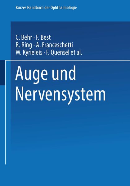 Produktbild: Auge und Nervensystem